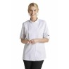 Veste de cuisine femme - KENTAUR - Cathy - Manches courtes - blanc - Procouteaux