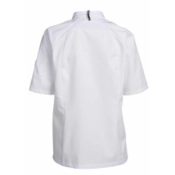 Veste de cuisine femme - KENTAUR - Cathy - Manches courtes - blanc - Procouteaux