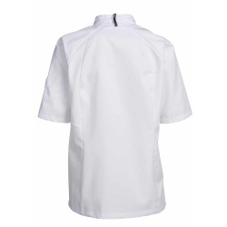 Veste de cuisine femme - KENTAUR - Cathy - Manches courtes - blanc