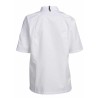 Veste de cuisine femme - KENTAUR - Cathy - Manches courtes - blanc