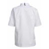 Veste de cuisine femme - KENTAUR - Cathy - Manches courtes - blanc - Procouteaux