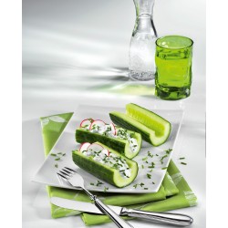 ProCouteaux - Evideur - Fruits et légumes - TRIANGLE, Ustensile extrêmement pratique pour évider vos légumes pour les farcirCet évideur vous permettra d'évider rapidement et facilement fruits et légumes tels que courgettes, poires, aubergines ou tomates pour les farcir. Lame en acier inoxydable affruitée sur toute la longueur pour s'adapter à toutes les formes.Convient aux gauchers et droitiers.Passe au lave-vaisselle.Fabriqué en allemagne.