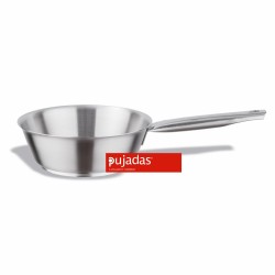 Sauteuse évasée - tout inox - PUJADAS - Ø 20cm