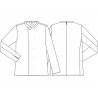 Veste de cuisine KENTAUR - André- Manches longues - Procouteaux