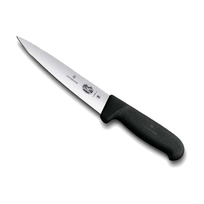 Couteau tranchelard - Victorinox - 25cm Fibrox noir