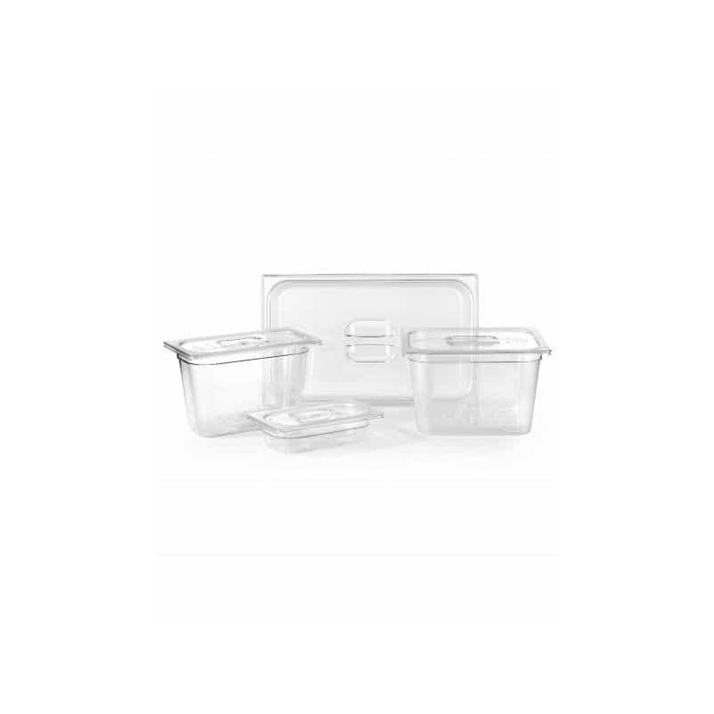 Bac Polypropylène GN1/1 H20cm sans BPA A de -40°C à +70°C