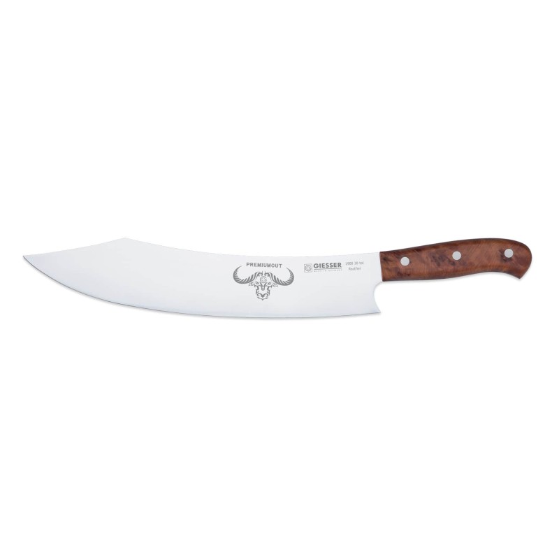 Couteau Chef / Barbecue - Giesser Premium Cut - 30 cm - Thuya, arbre de la vie - procouteaux