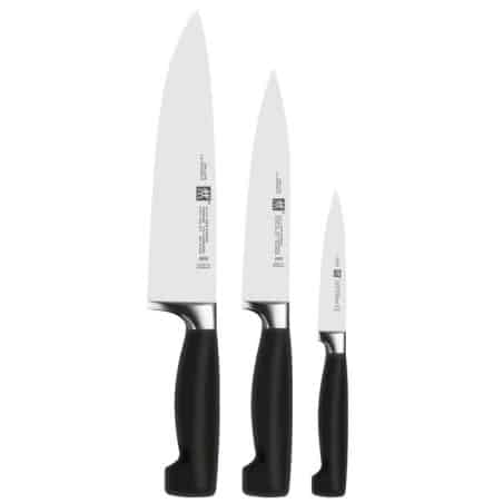 Set 3 couteaux - Chef - Universel -Office - Zwilling Four Star Procouteaux Set 3 couteaux - Chef - Universel -Office - Zwilling Four Star Procouteaux
