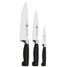 Set 3 couteaux - Chef - Universel -Office - Zwilling Four Star Procouteaux