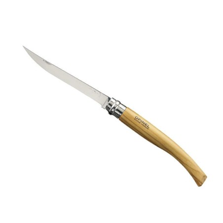Couteau OPINEL effilé olivier 12 cm Inox
