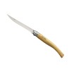 Couteau OPINEL effilé olivier 12 cm Inox