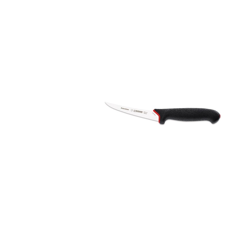 Couteau à désosser - Rigide, butée longue - Giesser PrimeLine - 13 cm - noir