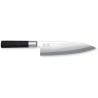 ProCouteaux - Couteau Deba - Kai Wasabi Black - 21 cm, Votre couteau DEBA japonais Wasabi Black sur notre boutique en ligneLe deba avec lame longue de 21 cm - manche noir ergonomique, antibactérien en poudre de bambou et résine. Résistant à l'eau.Couteau dédié au poisson pour lever les filets avec une grande précision.Fabriqué au Japon.Gravure LASER couteau - 6 € - cliquez sur Gravure/BroderiePour 1 € de plus, vous pouvez choisir une protection de lame économique et efficace, cliquez dans les options