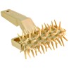 ProCouteaux - Rouleau Pique-pâte - MALLARD FERRIERE, Appelé aussi pique-vite, achetez cet ustensile pour piquer rapidement votre pâte sur ProCouteaux.com !Cet ustensile aussi connu sous le nom « rouleau pique pâte » vous permet de remplacer votre fourchette lors de la préparation de vos tartes. En effet, il permet de piquer la pâte en un seul passage afin que cette dernière ne gondole pas au cours de la cuisson. Cet ustensile doté d’un manche et d’un rouleau a des piquots qui permettent de répartir rapidement ces petits trous de manière régulière sur toute la surface de la pâte.Retrouvez sur ProCouteaux.Com tous nos ustensiles de cuisine ainsi que notre grand rayon de coutellerie.