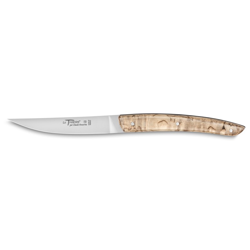 Coffret 4 couteaux de table - Bouleau - DOZORME - procouteaux