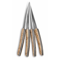 Coffret 4 couteaux de table - le Thiers - Bouleau - DOZORME