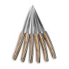 Coffret 6 couteaux de table - Le Thiers - Bouleau - DOZORME
