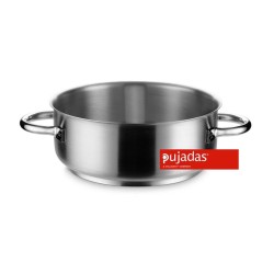 Sautoir / Rondeau TOP LINE INOX PRO - PUJADAS - Ø 28cm - 8,4L ProCouteaux
