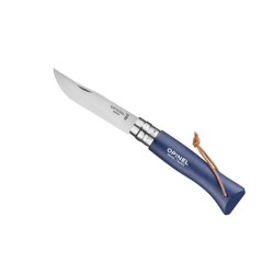 Couteau n°8 Baroudeur Inox - Opinel - 11 cm - BLEU FONCE - Procouteaux