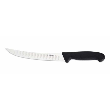 Couteau trancheur courbé alvéolé - Giesser Messer Tradition à vendre sur procouteaux.com