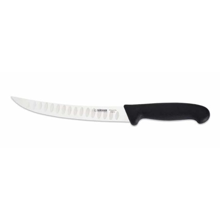 Couteau trancheur courbé alvéolé - Giesser Messer Tradition à vendre sur procouteaux.com Couteau trancheur courbé alvéolé - Giesser Messer Tradition à vendre sur procouteaux.com