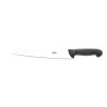 ProCouteaux - Couteaux à pain / dents - Panter - 25cm, Couteau à pain, simple, efficace et tranchant en vente sur ProCouteaux.comLe couteau à pain (1310S) permet, grâce à sa longue lame, de trancher facilement et sans forcer tous types de pains et brioches. Sa lame dentelée permet également de trancher du pâté en croûte ou des gâteaux.Spécialement conçue pour les professionnels, la gamme de couteaux Panter possède une lame composée d'un acier de très bonne qualité pouvant passer au lave vaisselle ou au stérilisateur. Son manche antidérapant bi matière permet une tenue en main optimale et évite de forcer.Panter est une gamme de couteaux très complète avec plusieurs coloris de manches selon les modèles.Gravure couteau - 6 € - cliquez sur Gravure/BroderiePour 1 € de plus, vous pouvez choisir une protection de lame économique et efficace, cliquez dans les options