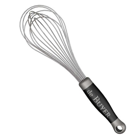 Fouet professionnel fils en inox pour cuisine et patisserie, avec manche  ergonomique