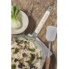 Spatule pleine Inox - manche bois - DE BUYER en vente sur procouteaux.com