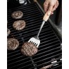 Spatule perforée Inox - manche bois - DE BUYER en vente sur procouteaux.com