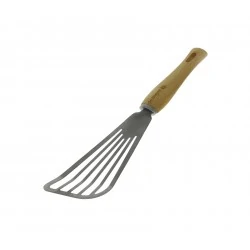 Spatule Flexible Inox - manche bois - DE BUYER en vente sur procouteaux.com
