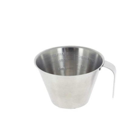Mesure graduée inox a poignée 10 cl - DE BUYER en vente Mesure graduée inox a poignée 10 cl - DE BUYER en vente