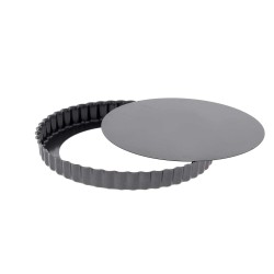 Moule à tarte à fond amovible Ø24 cm - DE BUYER