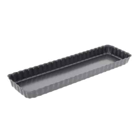 Tarte rectangulaire fond démontable 36 cm - DE BUYER Tarte rectangulaire fond démontable 36 cm - DE BUYER