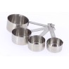 Lot 4 cuillères mesures inox - 60 à 250 ml - De Buyer à acheter