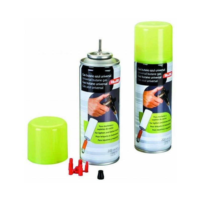 Lot de 4 Recharges de Gaz Butane pour briquet 100 ml - prix