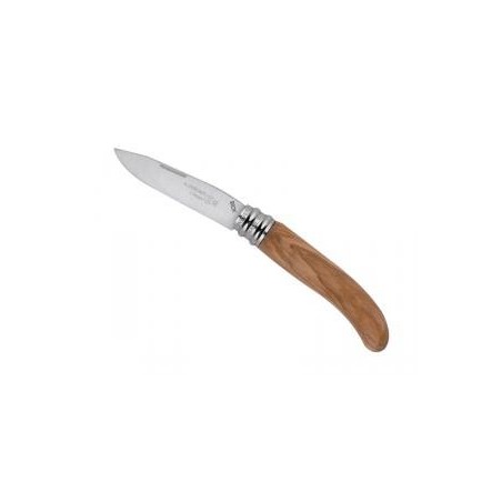 ProCouteaux - Couteau pliant l'alpage 11 cm - Bois d'olivier - André Verdier, Le couteau pliant par excellence - Disponible chez ProCouteaux Couteau pliant de 11 cm, facile à transporter.Manche en bois d'olivier ergonomique du fait de son bout légèrement courbé.L'utilisation du couteau est très sûre grâce à la virole tournante/bloquante à double guidage (breveté).Lame en acier inoxydable.Fabrication française.Nos autres couteaux pliants disponibles ici L'ensemble de nos ustensiles pour parfaire votre équipement de cuisine ProCouteaux - Couteau pliant l'alpage 11 cm - Bois d'olivier - André Verdier, Le couteau pliant par excellence - Disponible chez ProCouteaux Couteau pliant de 11 cm, facile à transporter.Manche en bois d'olivier ergonomique du fait de son bout légèrement courbé.L'utilisation du couteau est très sûre grâce à la virole tournante/bloquante à double guidage (breveté).Lame en acier inoxydable.Fabrication française.Nos autres couteaux pliants disponibles ici L'ensemble de nos ustensiles pour parfaire votre équipement de cuisine