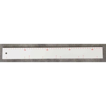 Règle graduée plastique alimentaire 44cm Règle graduée plastique alimentaire 44cm