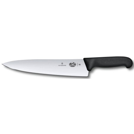 Couteau chef - Victorinox - 25 cm - Fibrox noir - Procouteaux