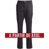 Pantalon cuisine service KENTAUR - PantaSmart - BLEU MARINE - Grande Taille - Procouteaux