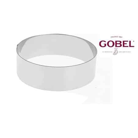 Cercle à vacherin Gobel - Ø 20 à 28 cm - Hauteur 6 cm