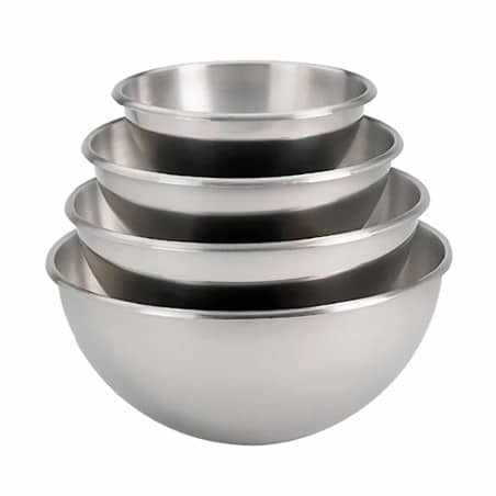 Bassine inox demi sphérique - cul de poule - Ø 20cm - DE BUYER en vente Bassine inox demi sphérique - cul de poule - Ø 20cm - DE BUYER en vente