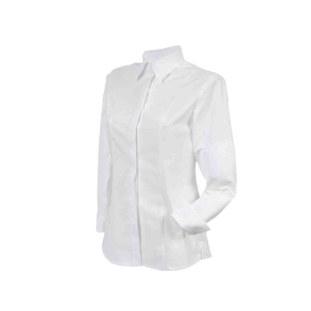 ProCouteaux - Chemisier Femme TERA - Service - ROBUR, Vous recherchez un chemisier pour votre tenue d’hôtellerie ?ProCouteaux vous propose ce chemisier pour vous les femmes, très confortable :Pied de col fermé par un bouton cousuChemisier ajustéBouton cousus cachésPoignets fermés par boutons cousus (réglables)Vous gérez une formation dans un centre de formation et vous souhaitez équiper vos élèves ? N'hésitez pas à nous contacter pour qu'on vous établisse un devis sur quantité au 05 67 52 44 45.Vous souhaitez personnaliser votre veste de cuisine ? Pensez à la broderie 8,40€ - Maximum 14 caractères - Délai 10 jours ProCouteaux - Chemisier Femme TERA - Service - ROBUR, Vous recherchez un chemisier pour votre tenue d’hôtellerie ?ProCouteaux vous propose ce chemisier pour vous les femmes, très confortable :Pied de col fermé par un bouton cousuChemisier ajustéBouton cousus cachésPoignets fermés par boutons cousus (réglables)Vous gérez une formation dans un centre de formation et vous souhaitez équiper vos élèves ? N'hésitez pas à nous contacter pour qu'on vous établisse un devis sur quantité au 05 67 52 44 45.Vous souhaitez personnaliser votre veste de cuisine ? Pensez à la broderie 8,40€ - Maximum 14 caractères - Délai 10 jours