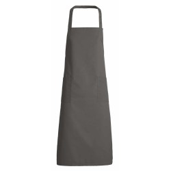 ProCouteaux - Tablier de cuisine avec bavette - 2 poches - Kentaur - GRIS, Tablier gris sur ProCouteaux.com - Idéal sommelierTrès pratique, ce tablier Kentaur vous accompagnera, ses poches et sa couleur font de lui un tablier idéal pour les sommeliersAdoptez la simplicité avec ce tablier Kentaur très pratique grâce à ses deux poches.Il existe en plusieurs couleurs que vous pourrez choisir au gré de vos envies et qui vous inspireront sûrement pour vos préparations culinaires !Sangle de cou réglable avec bouton et boutonnièreBandes cousuesSangles pour accrocher sur un porte-manteauDimensions :  70 cm x 100 cm Poches : H : 18 cm x L : 14 cmTaille : unique