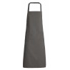 Tablier de cuisine avec bavette - 2 poches - Kentaur - GRIS - Procouteaux