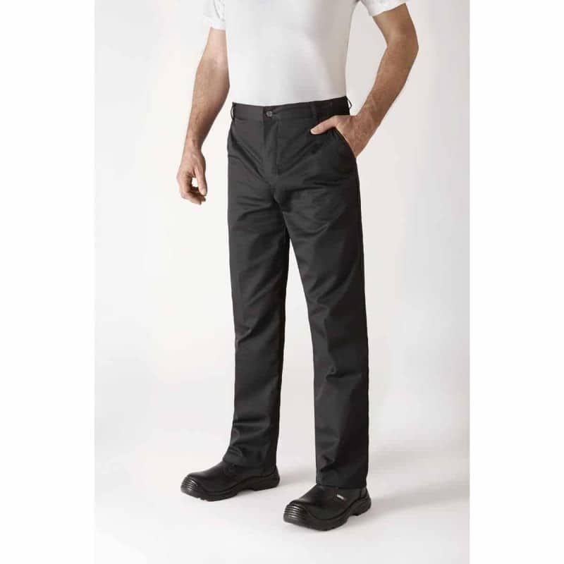 Pantalon TIMEO - noir - Cuisine - ROBUR - Procouteaux