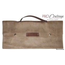 Mallette souple en cuir véritable 3 emplacements en vente sur ProCouteaux