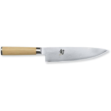 Couteau Chef / Éminceur - Kai Shun White - 20cm Gravure laser OFFERTE