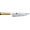 Couteau Chef / Éminceur - Kai Shun Classic White - 20cm Gravure laser OFFERTE - Procouteaux