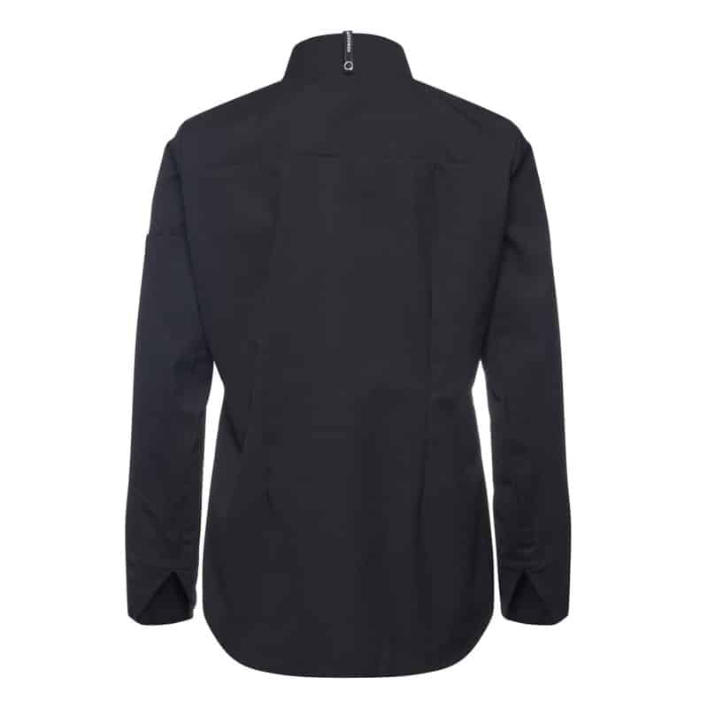 Veste de cuisine KENTAUR - Vera - Manches longues - Noir