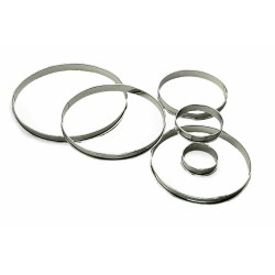 Cercle à tarte inox - Ø 18 à 24 cm - GOBEL - Procouteaux